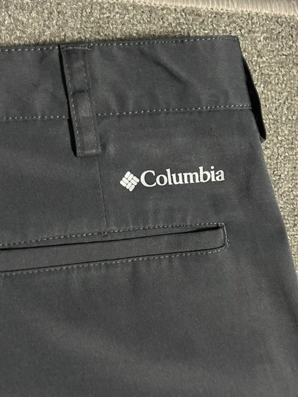 Columbia Men's Gray Golf Omni-Wick Stableford Straight Leg Pants Size 32 X 30